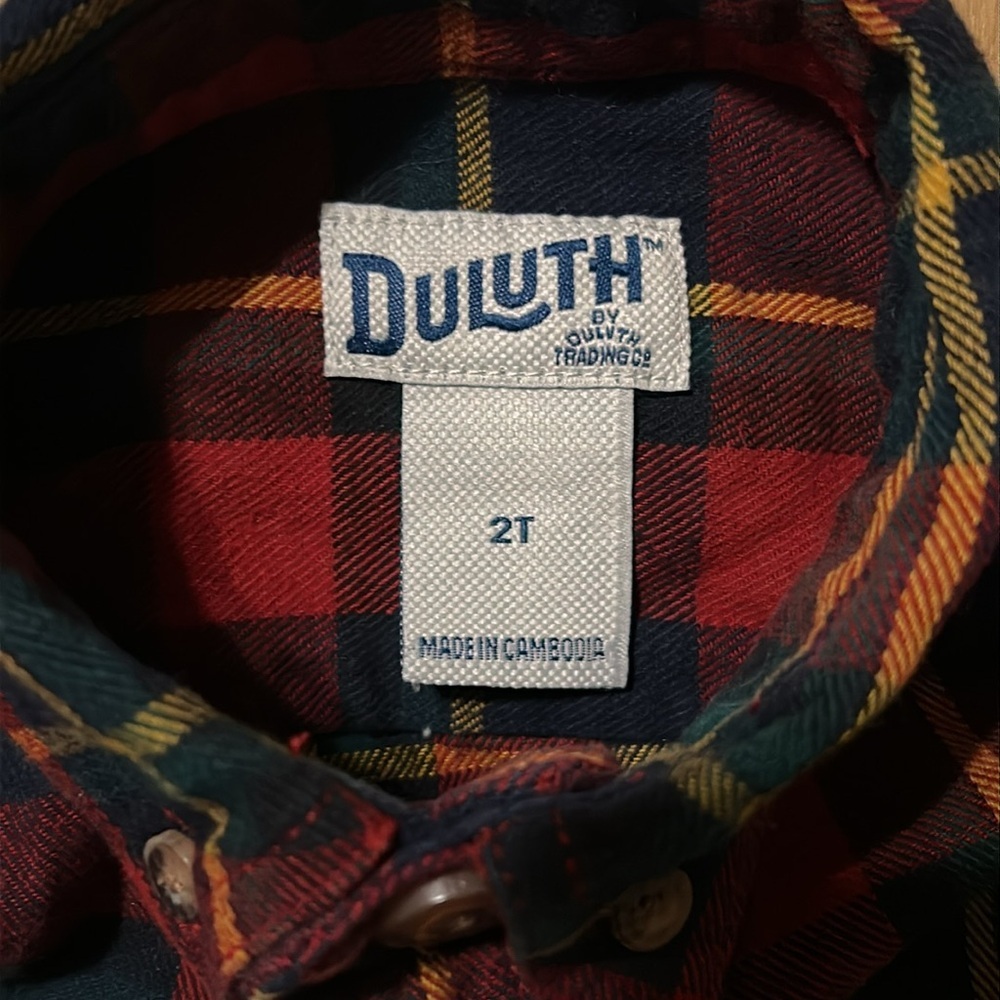 Duluth Kids' Free Swingin' Flannel Shirt - Picture 5 of 8